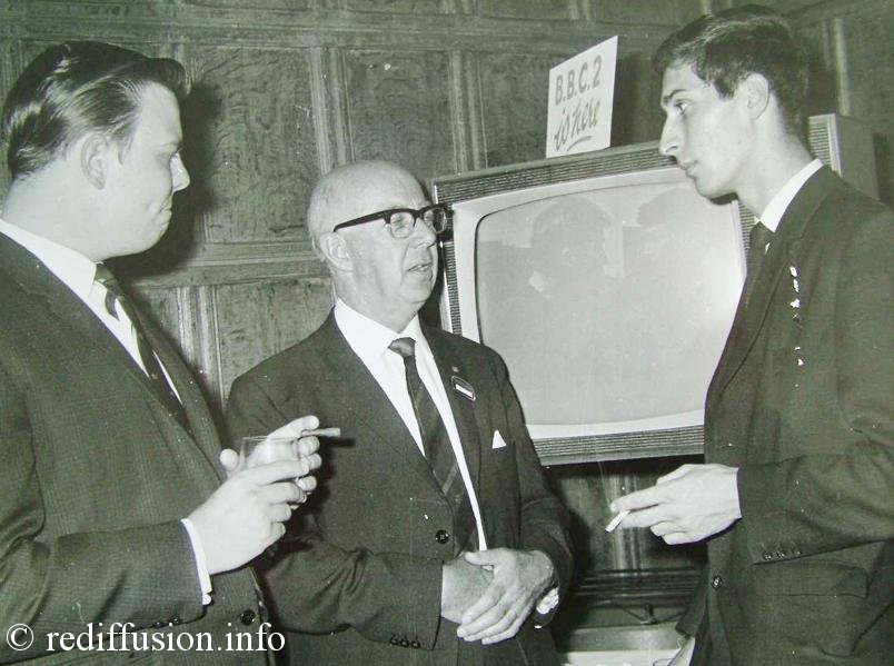 F H Austen with sales staff 1960's